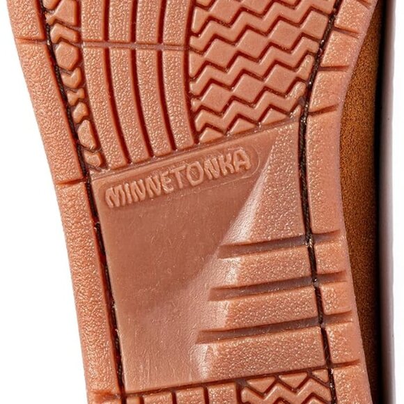 Minnetonka Mellony Penny Loafer, Brown, Size 8.5 - Picture 5 of 5